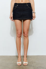 Indigo Cherie Mini Skirt