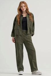 Oak Moss Loose Utility Pant