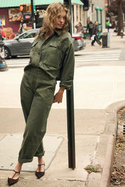 Oak Moss Loose Utility Pant