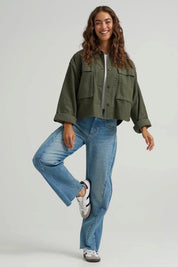 Oak Moss Utility Overshirt