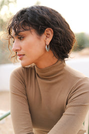 Silver Serene Earrings