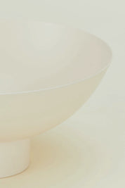 Ivory Medium Essential Footed Bowl