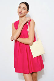 Buttercream Satin Leda Bag