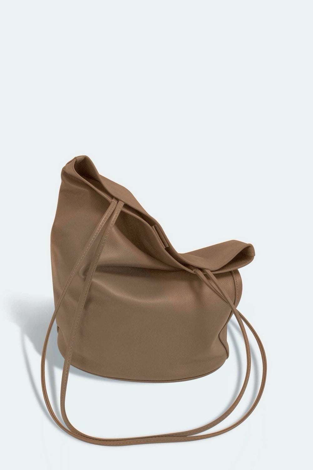 Cocoa Drape Oval Bucket