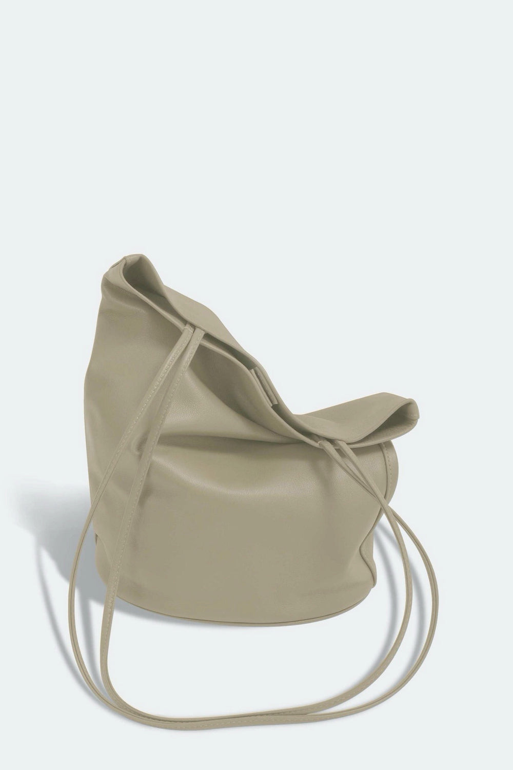 Taupe Drape Oval Bucket
