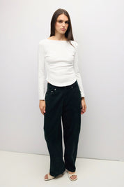 White Janel Top