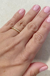 Gold Eternity Ring