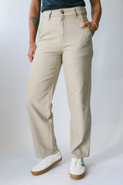 Stonewashed Desert Sand Canvas Pant