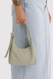 Celadon Mini Nylon Shoulder Bag