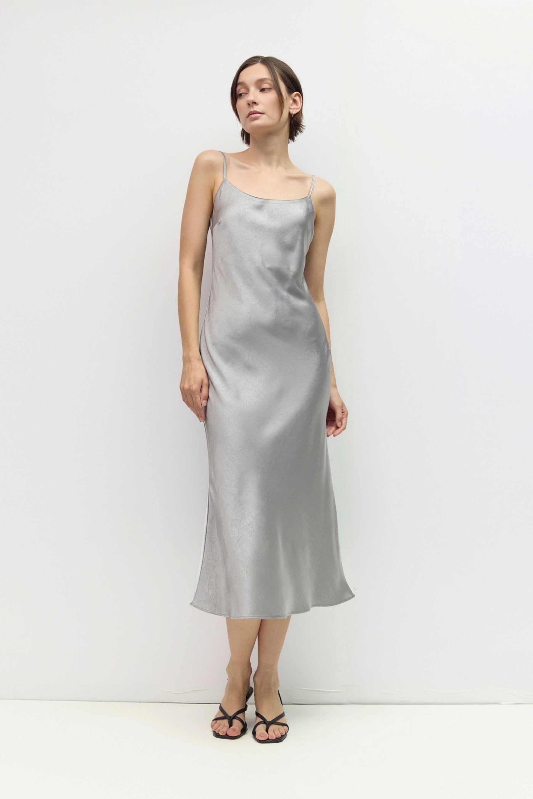 Silver Jasmine Dress