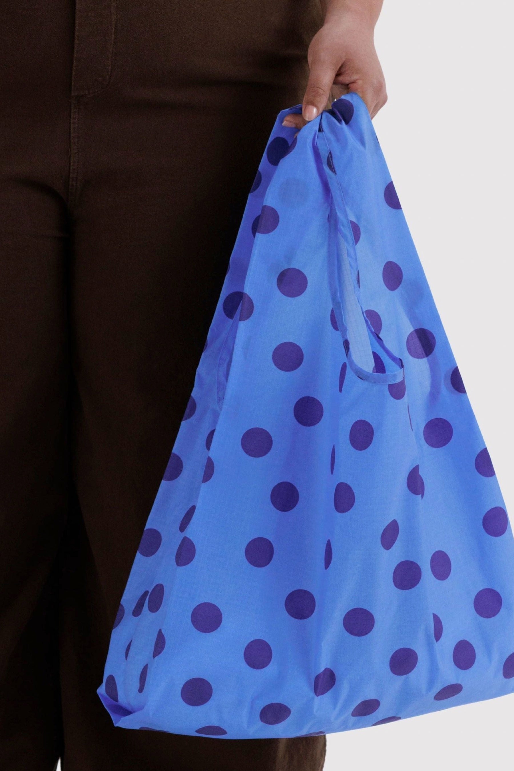 Blue Polka Dot Baggu