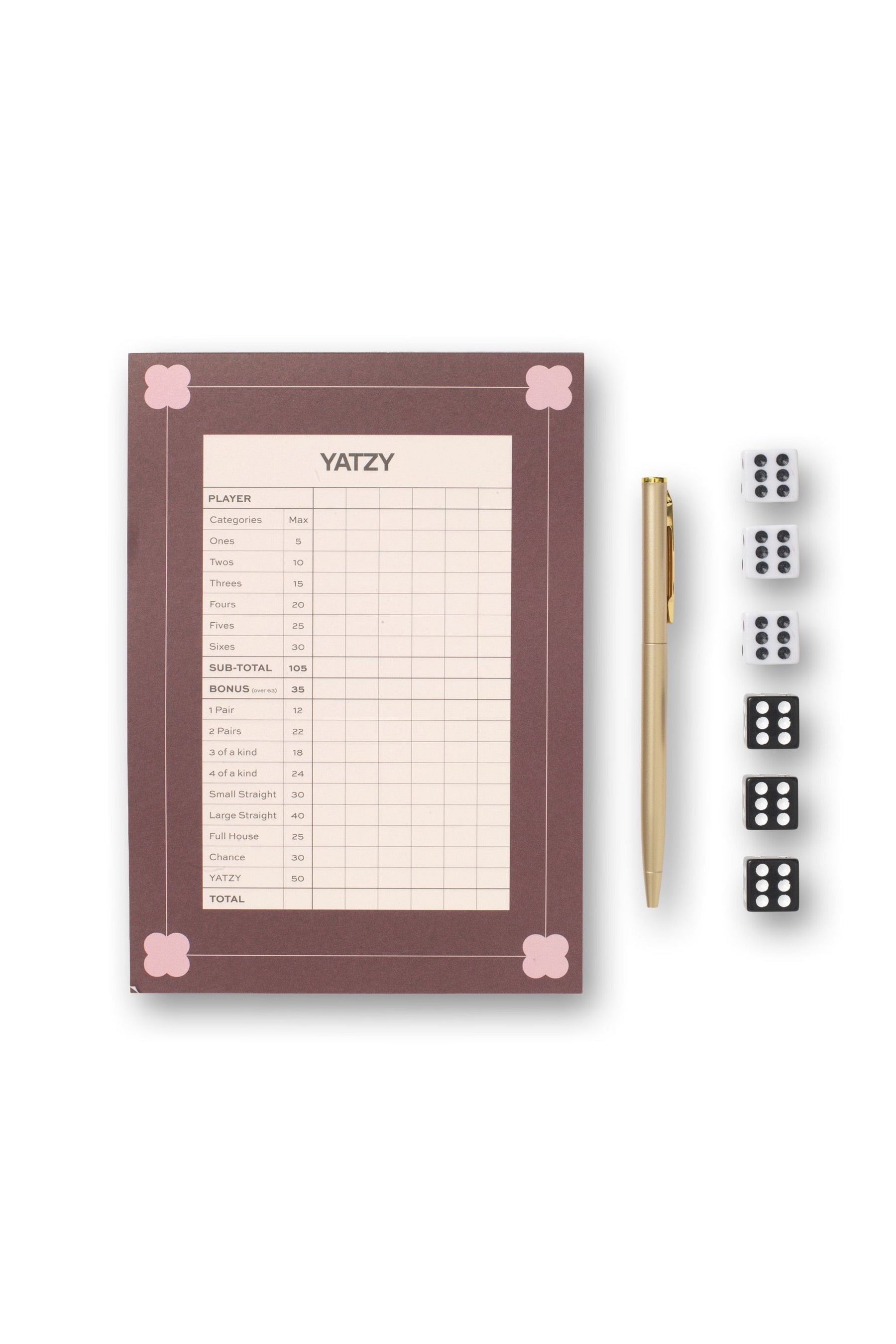 Yatzy Game Set