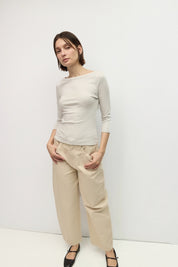 Heather Grey Eli Top