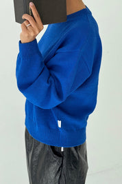 Cobalt Milo Cotton Sweater