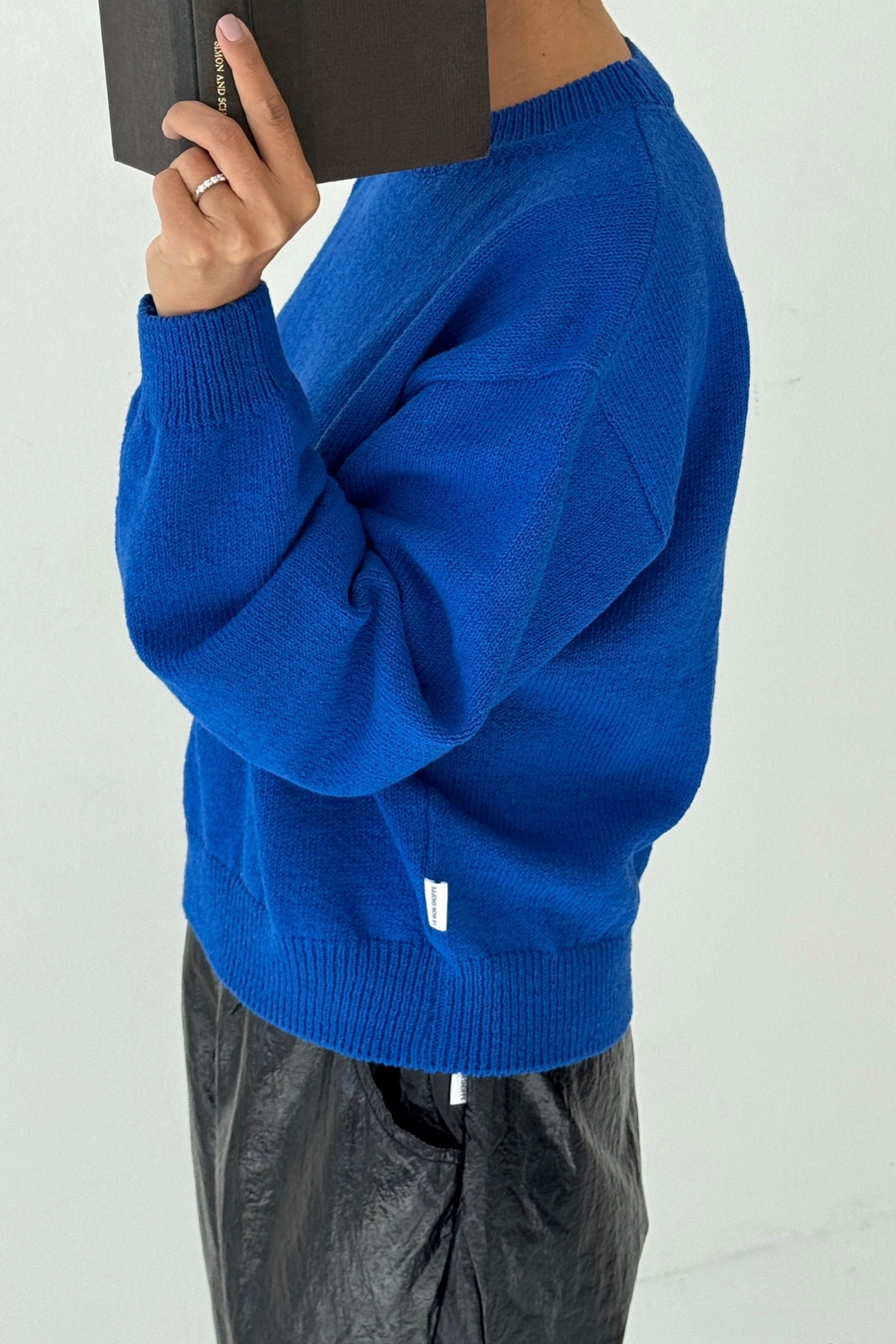 Cobalt Milo Cotton Sweater