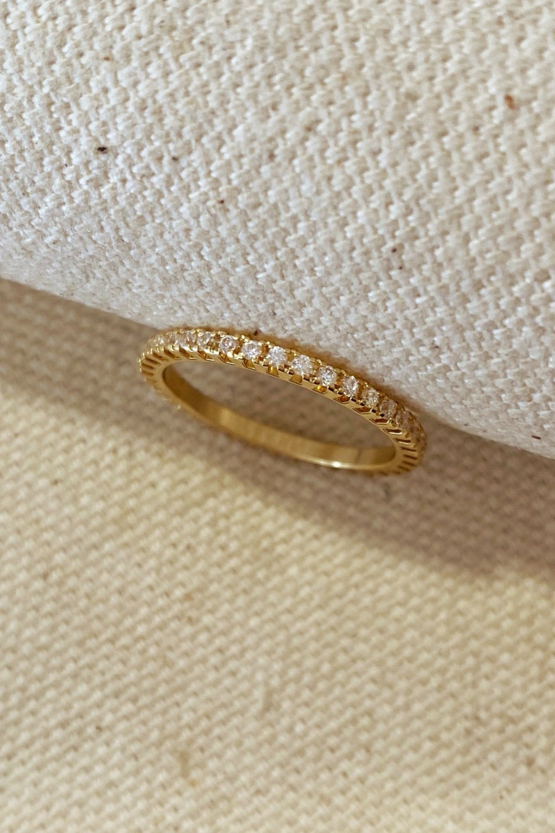 Gold Eternity Ring