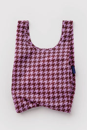 Baby Pink Houndstooth Baggu
