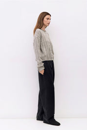 Heather Grey Theodora Cardigan