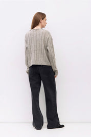 Heather Grey Theodora Cardigan