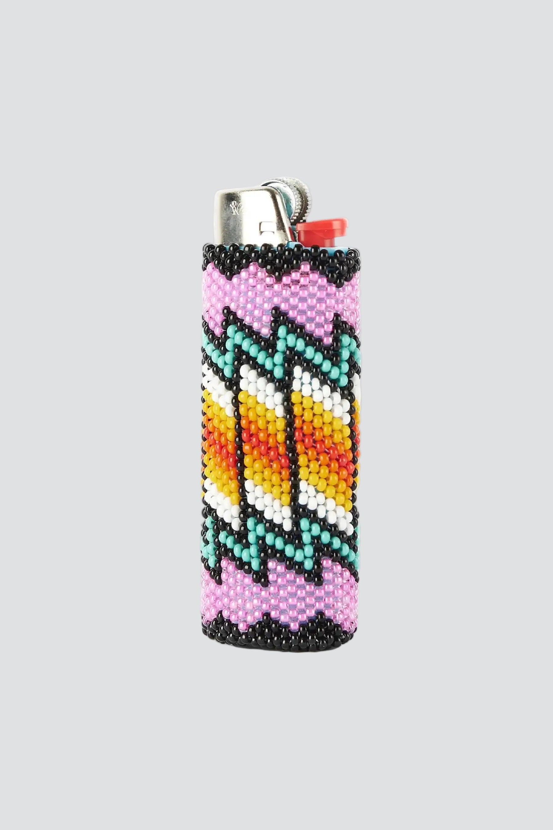 Double Bubble Beaded Lighter Cover