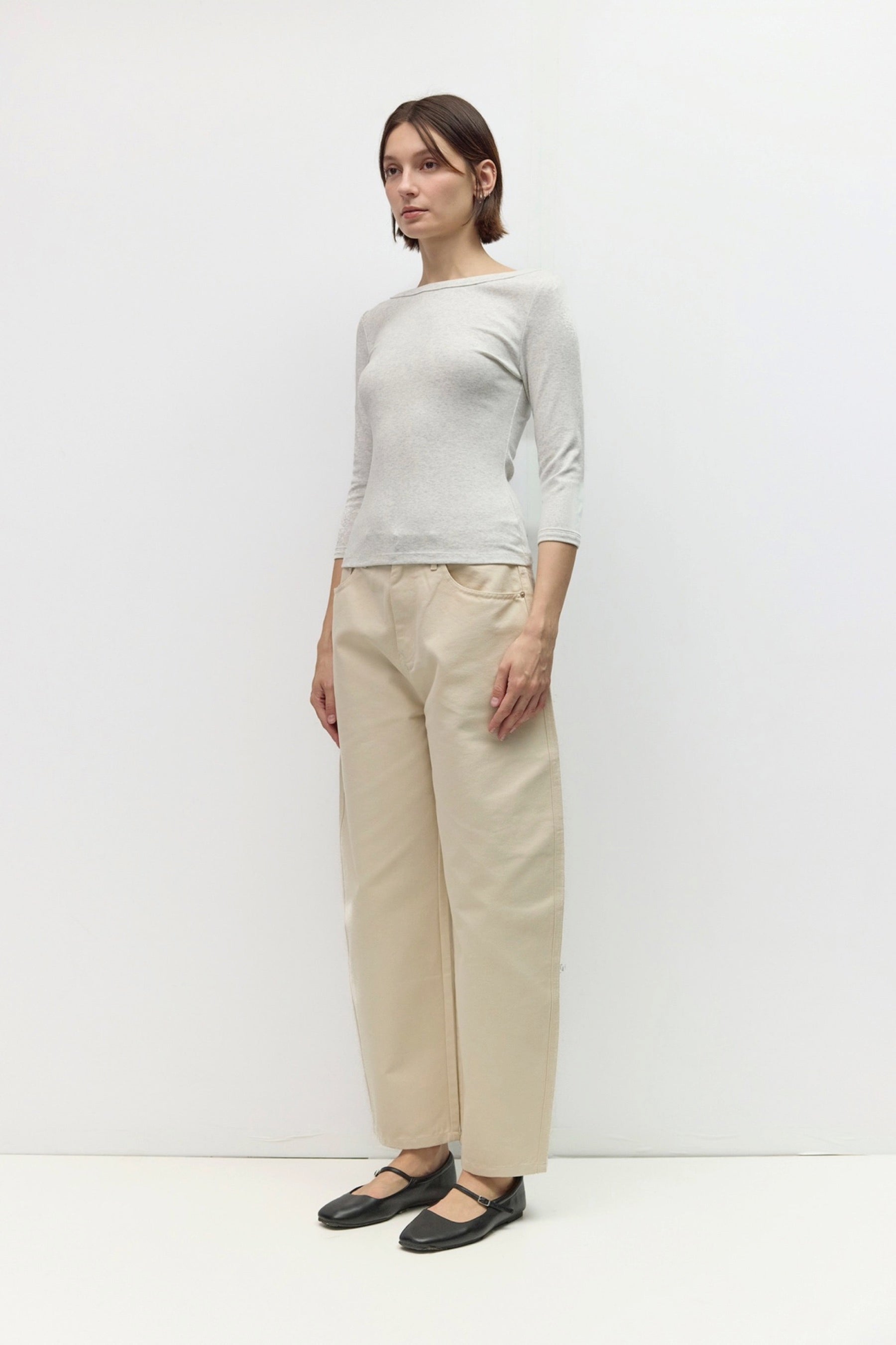 Heather Grey Eli Top