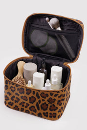 Leopard Large Cosmetic Case