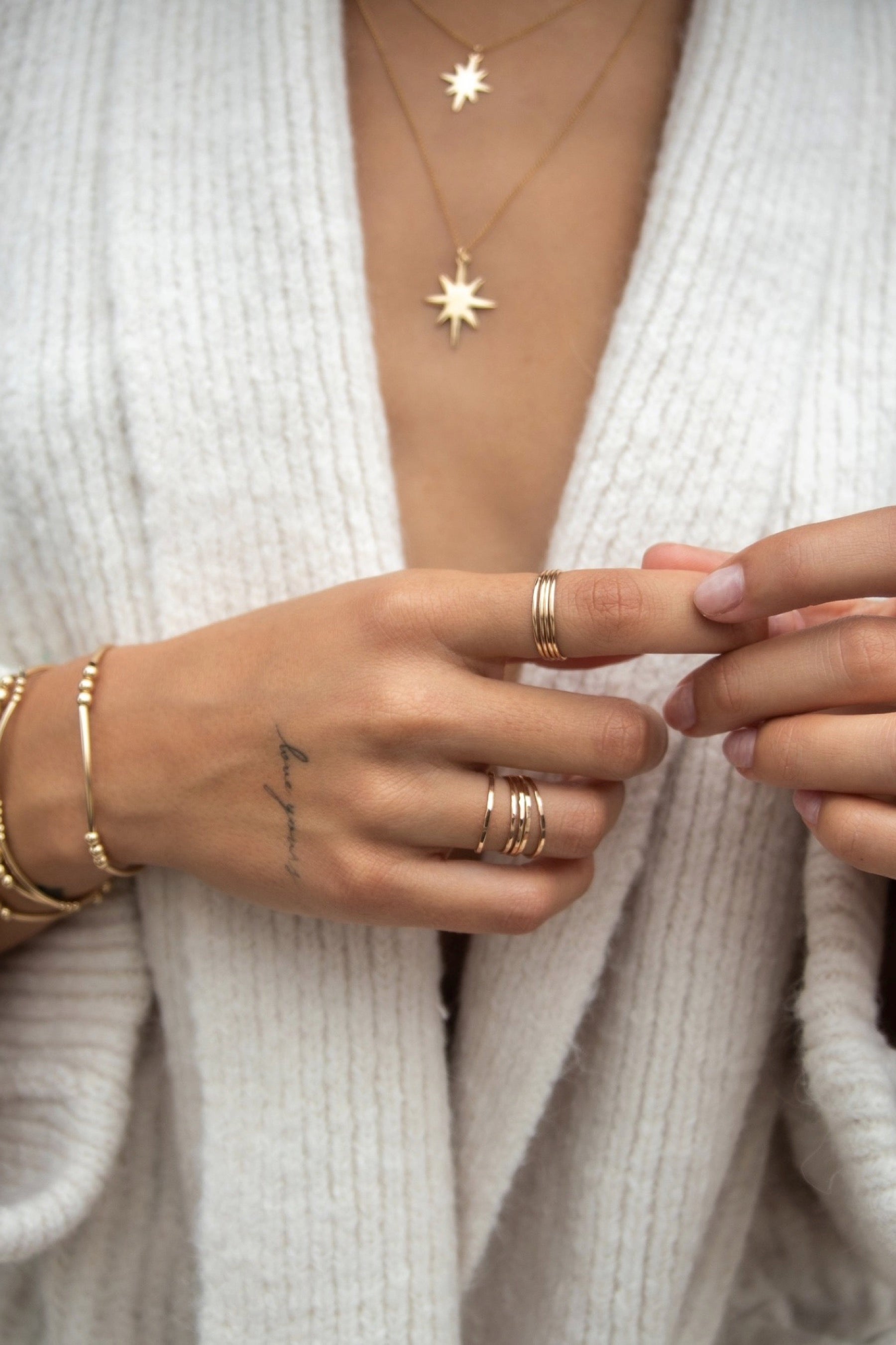 Gold Saros Ring