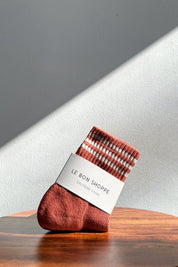 Terracotta Girlfriend Socks