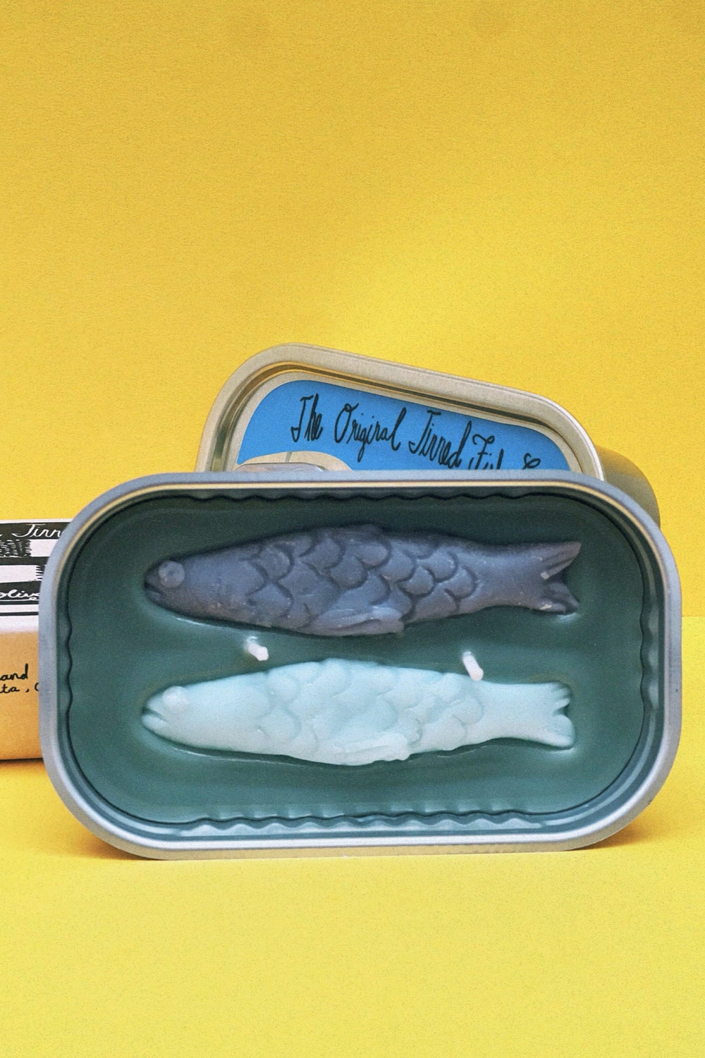 Olive Oil & Sea Salt Tinned Fish Candle