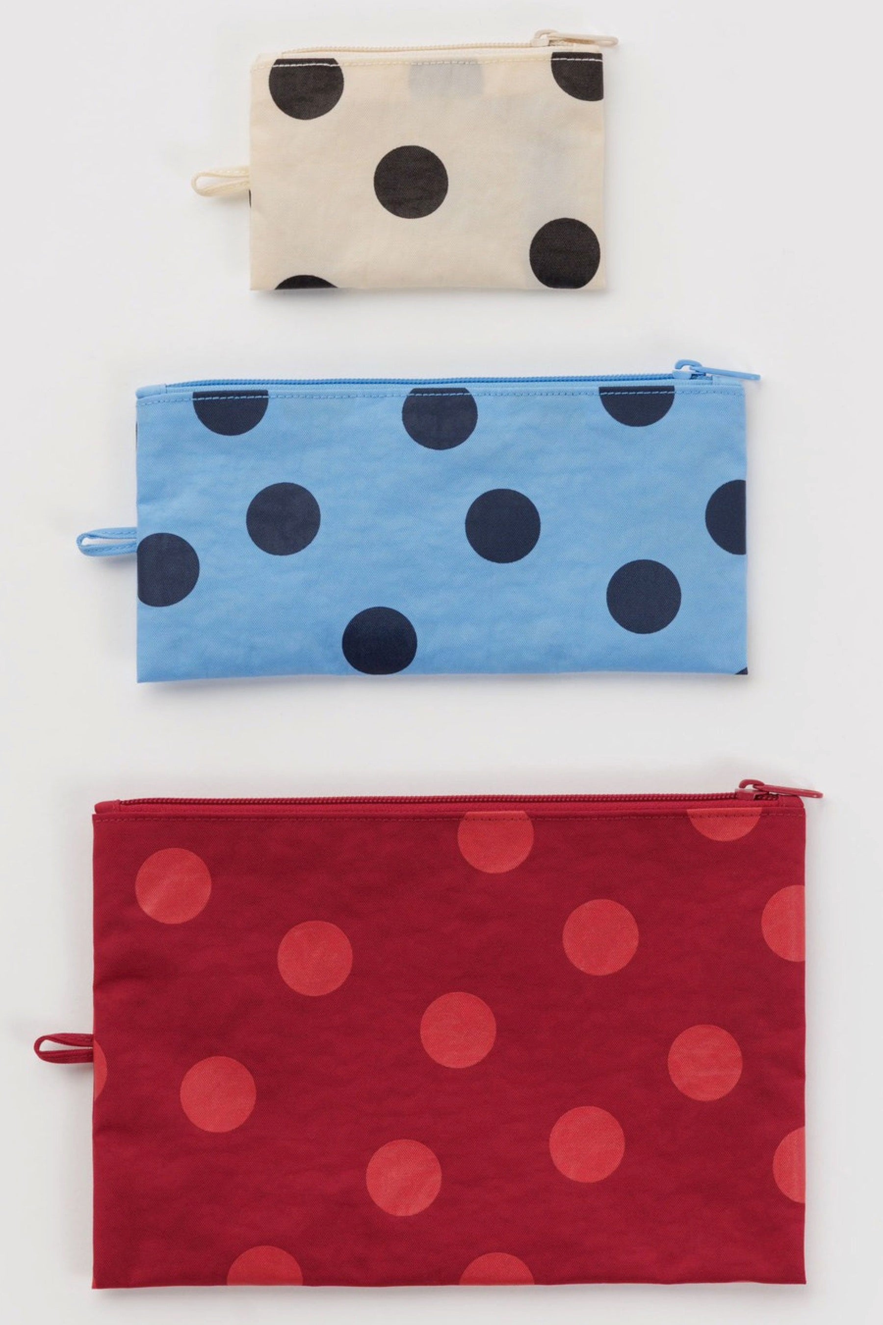 Polka Dot Mix Flat Pouch Set