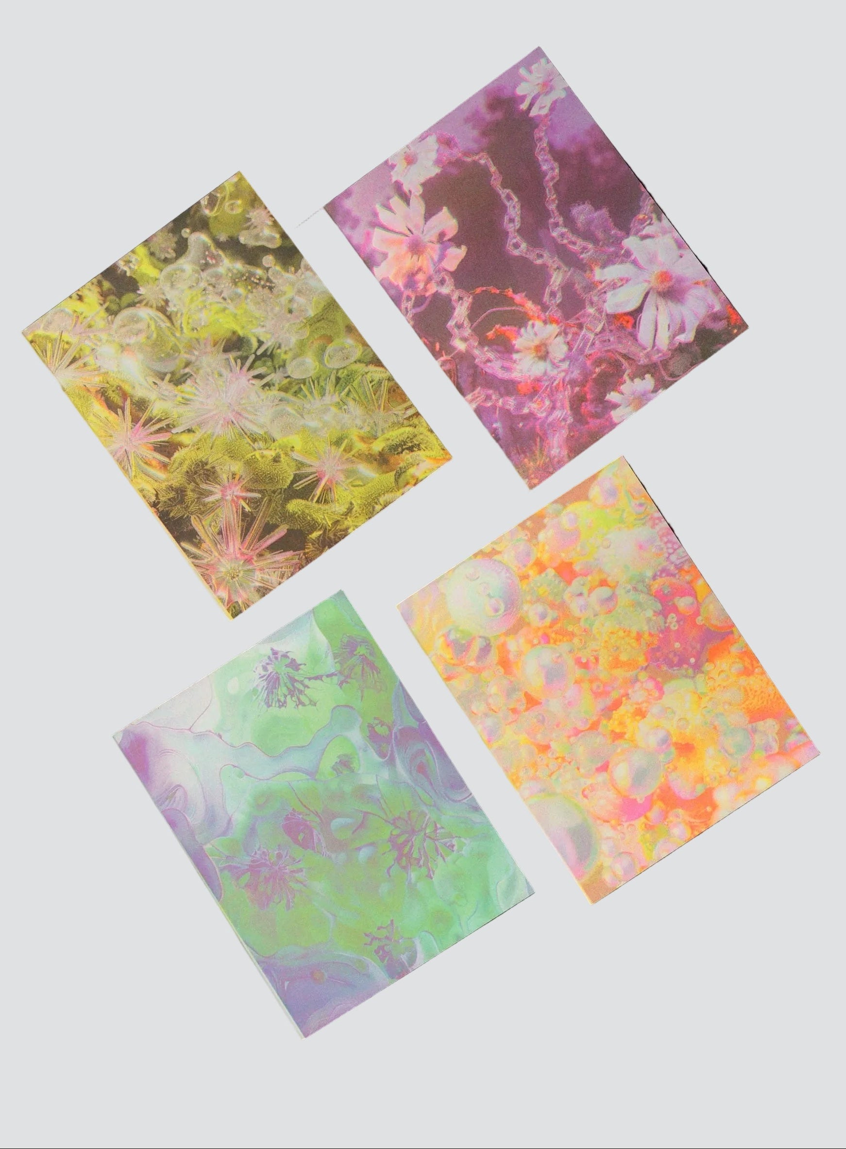 Dream Moss & Floral Card Set