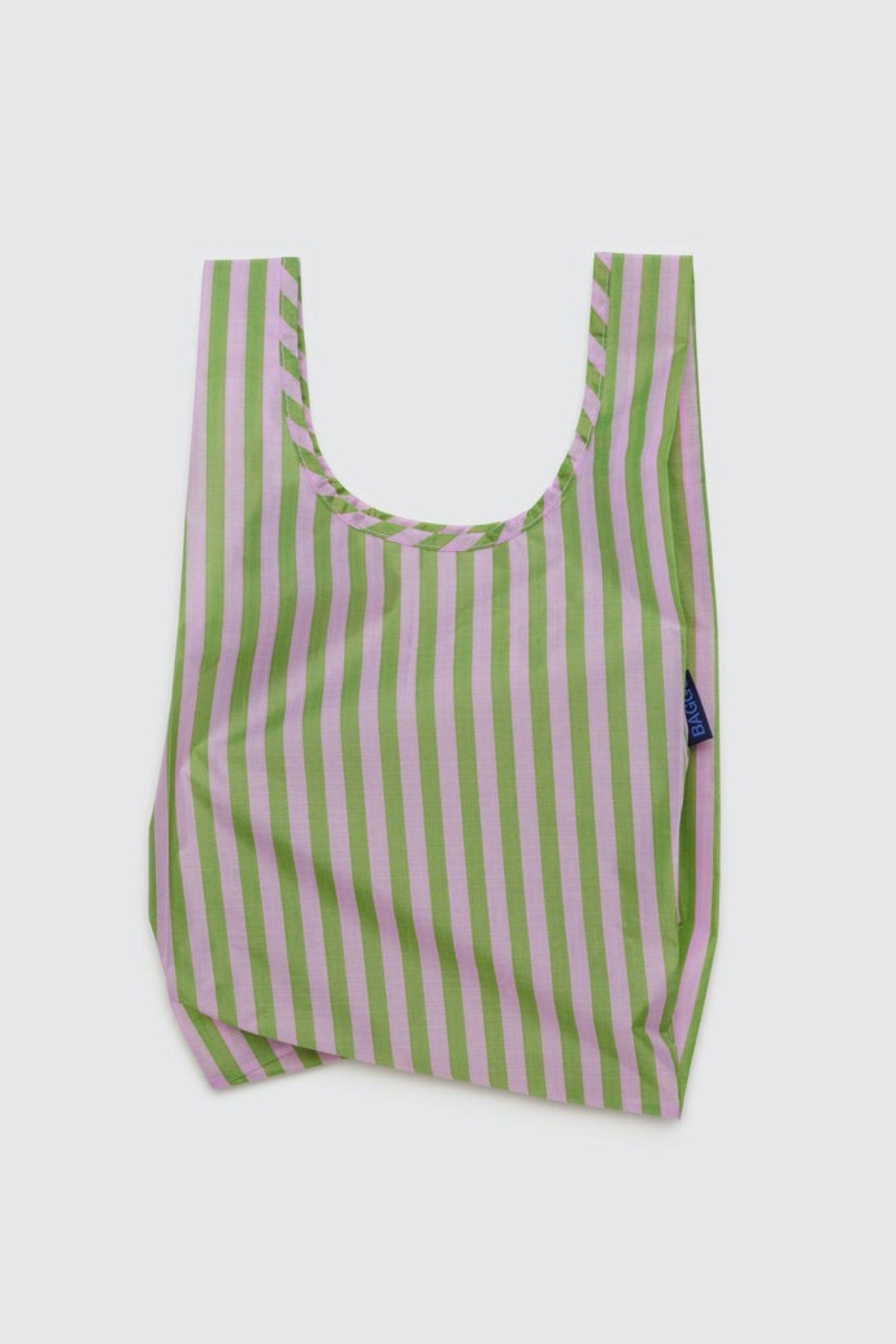 Baby Avocado Candy Stripe Baggu