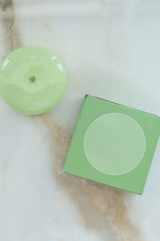 Jade Milk Glass Incense Holder