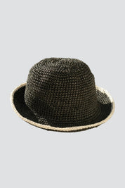 Black Trimmed Bucket Hat