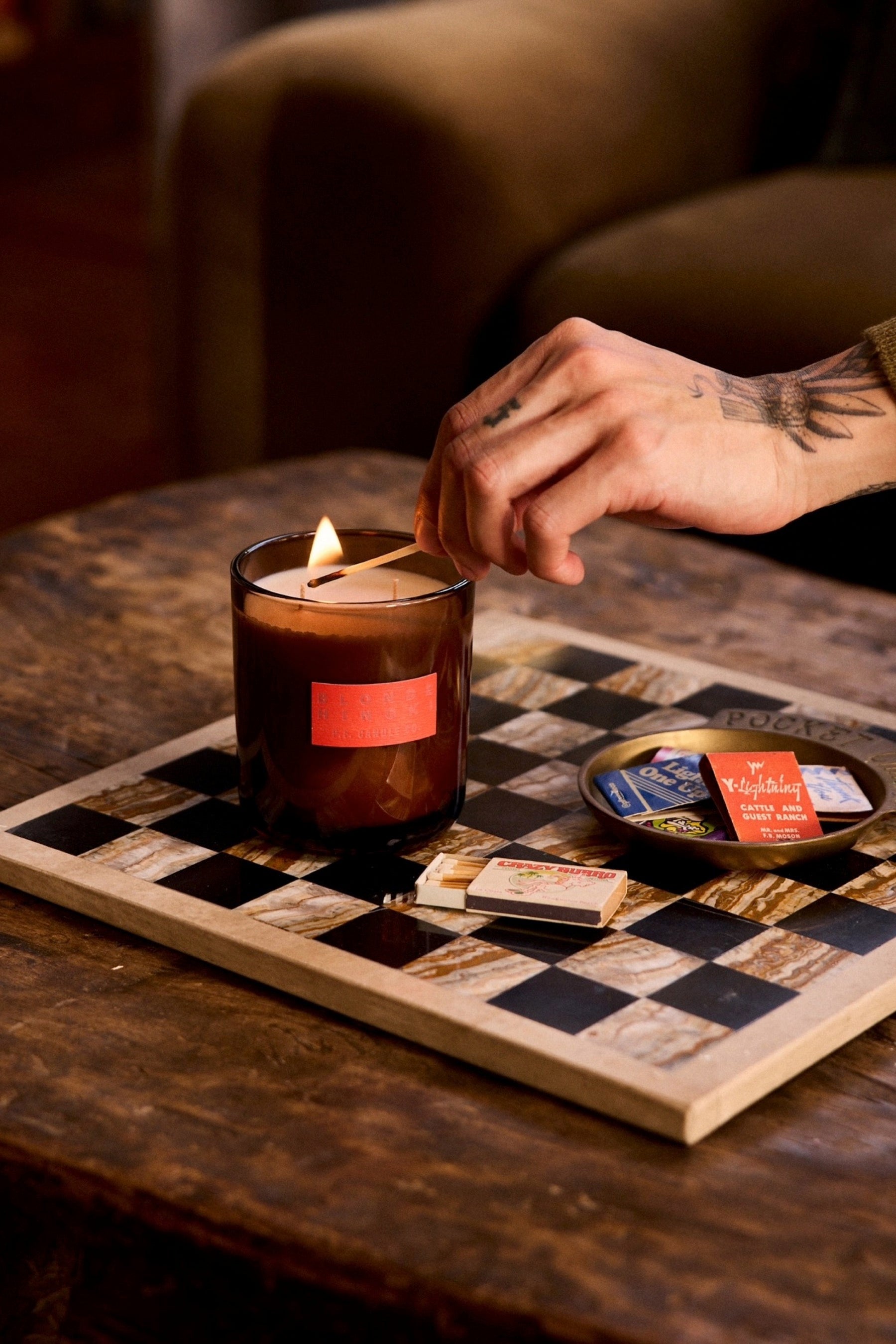 Blonde Hinoki HI-FI Candle