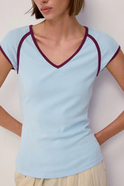 Blue + Berry Patricia Top