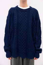 Navy Hallie Sweater