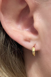 Gold Modern Hoops