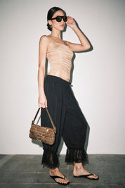 Tan Carmen Tank