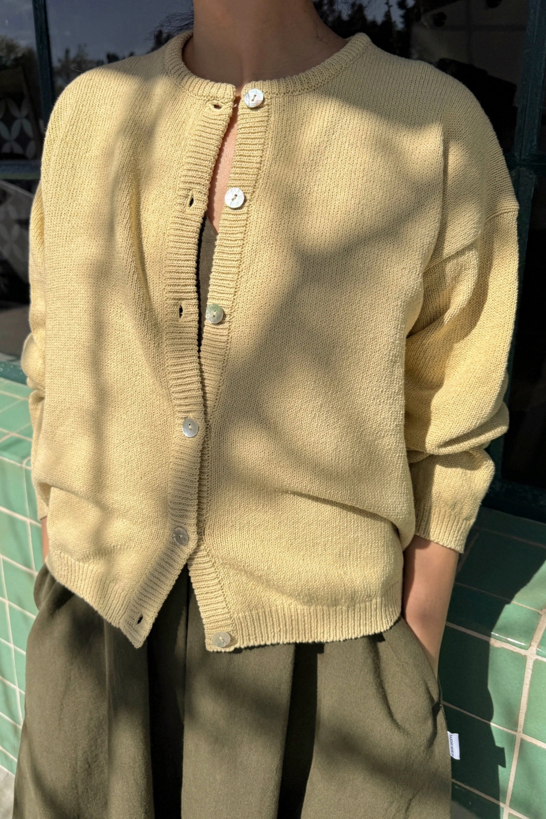Custard Leila Cotton Cardigan