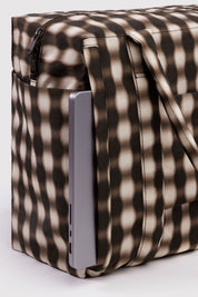 Blurred Gingham Small Cloud Carry-on