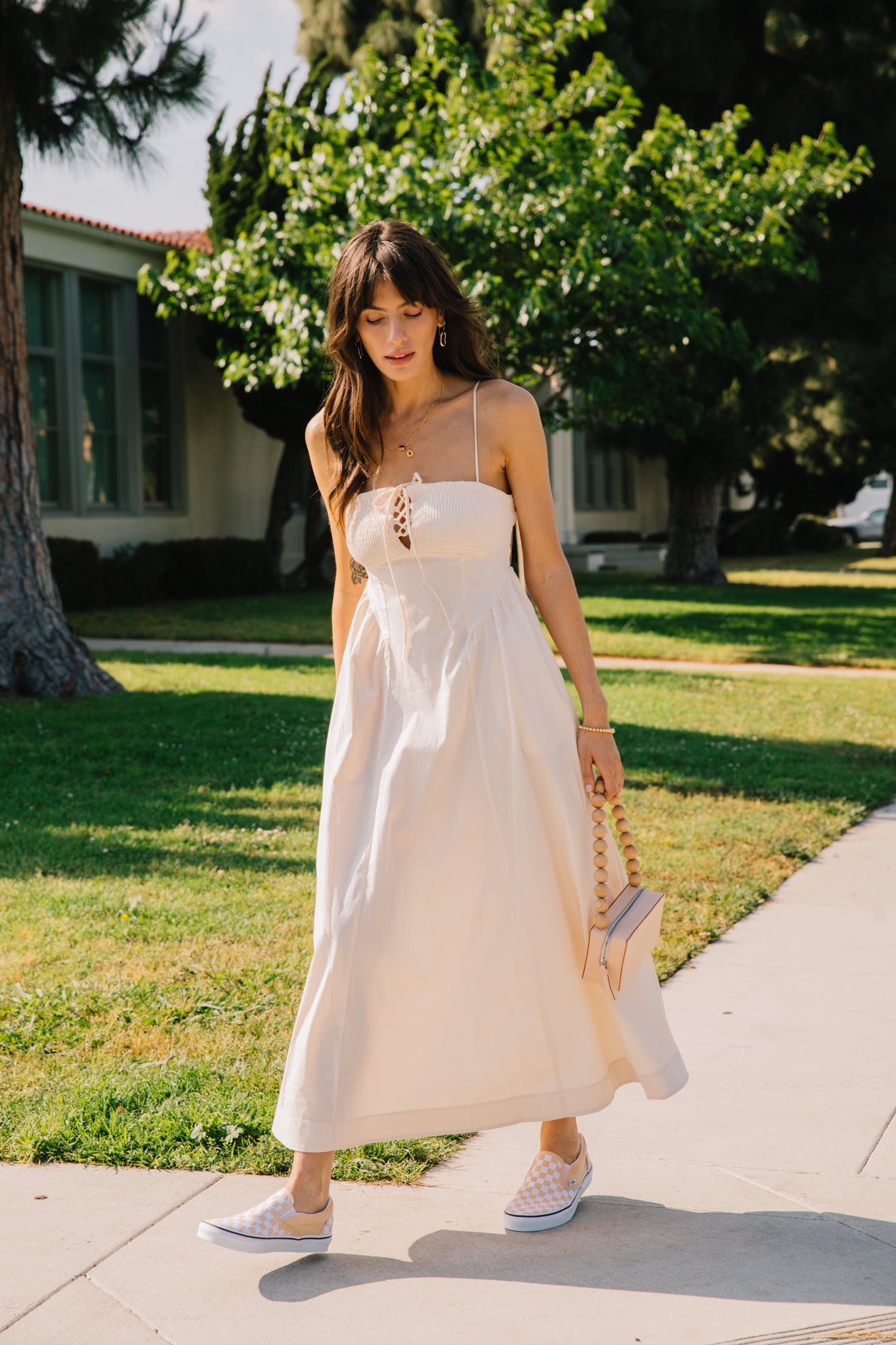 fifi midi dress free people Free People Fifi Midi Dress in Ivory
