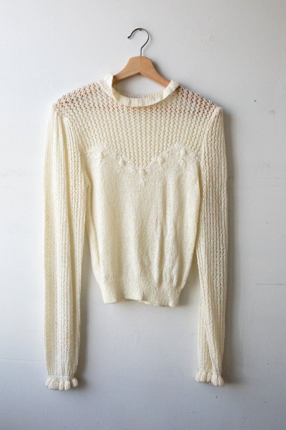 Creme Extensions Pearl Sweater