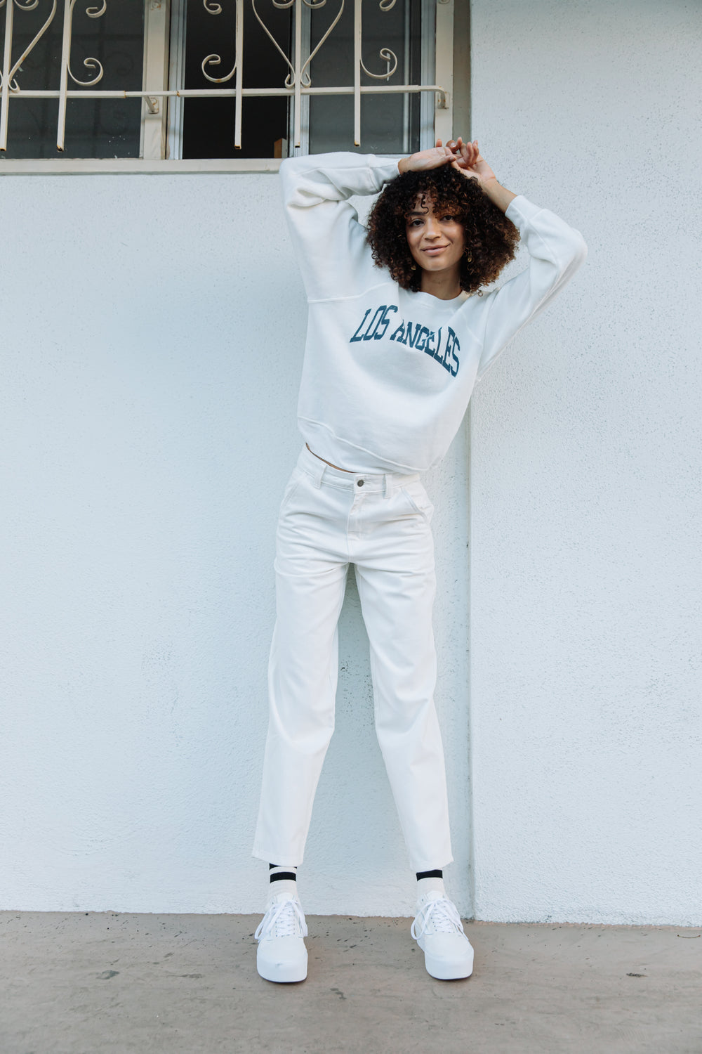 Stonewashed Cloud Canvas Pant