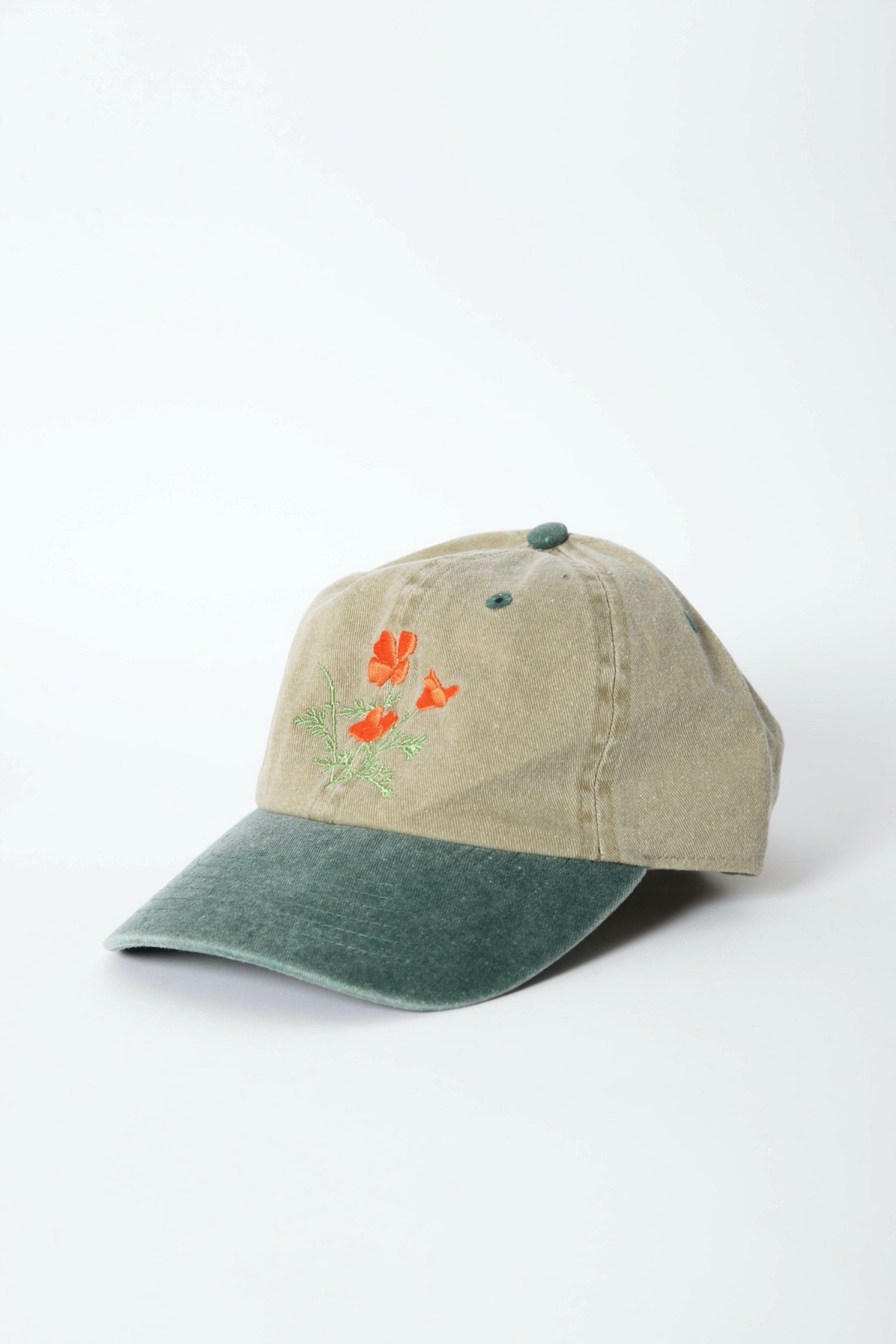 Two Tone Poppy Hat