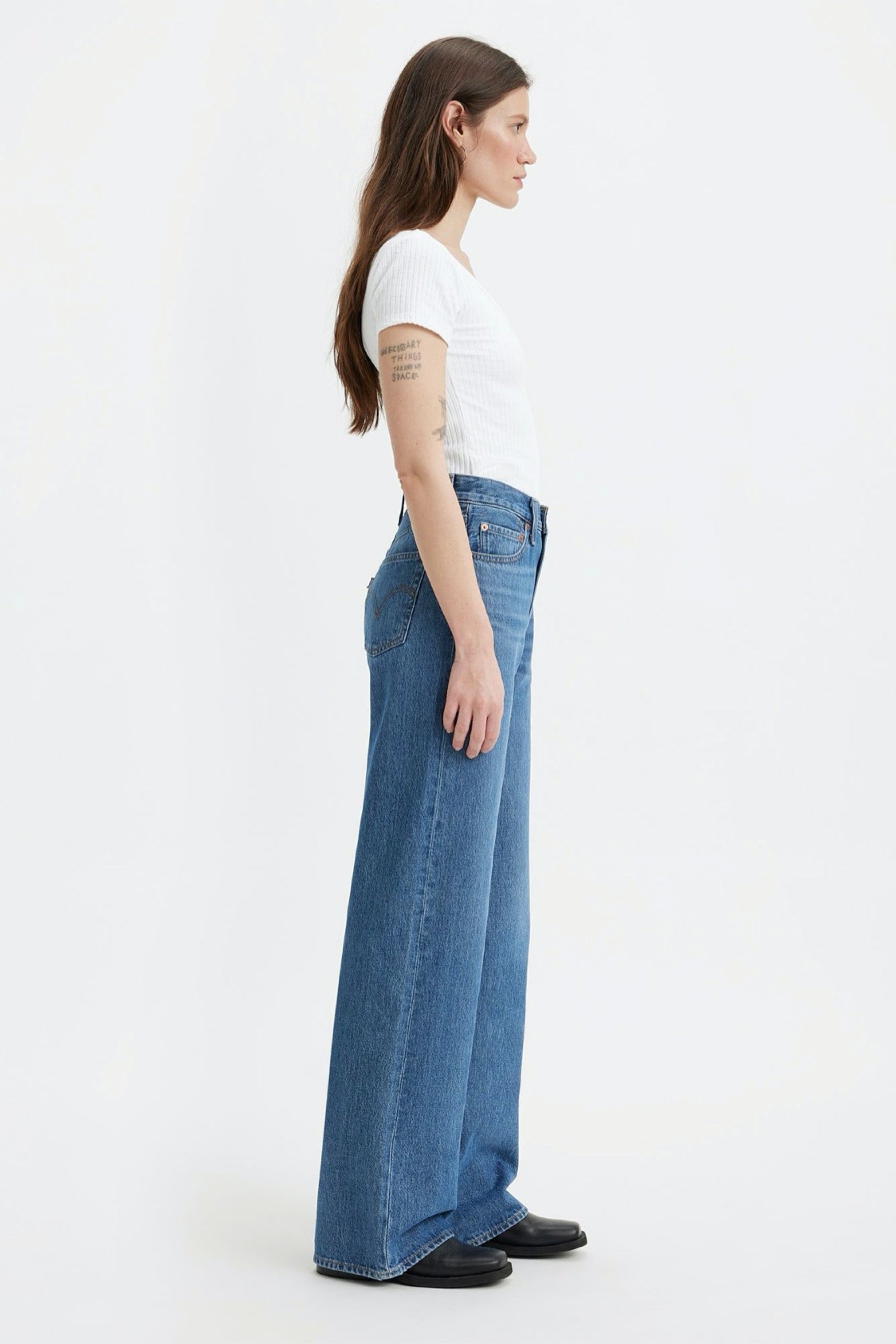 I'm Never Wrong Ribcage Wide Leg – Prism Boutique