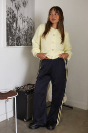 Navy Frankie Stripe Pant