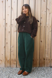 Cocoa Bean Leila Mohair Cardigan