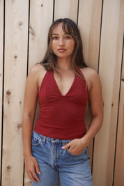 Pomegranate Still Here Halter