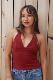 Pomegranate Still Here Halter